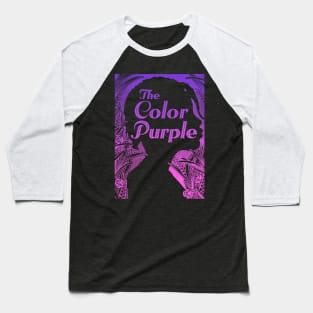 The Color Purple Paper Texture Baseball T-Shirt